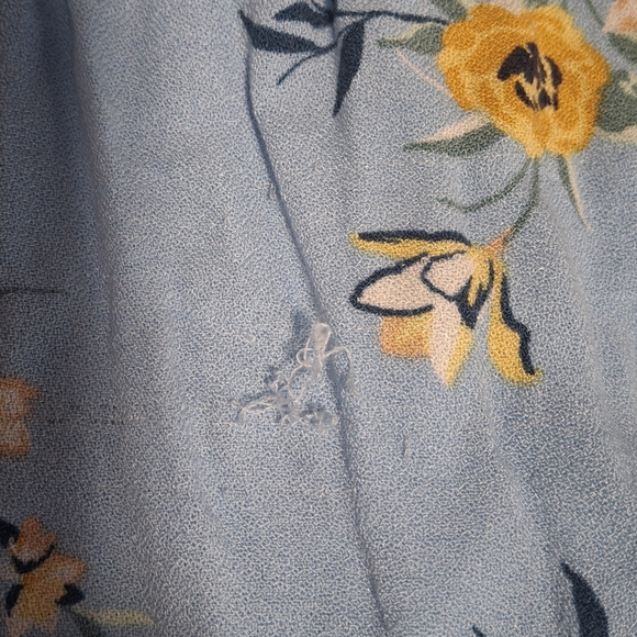 Maurices Blue Floral Maxi Dress - Picture 4 of 8